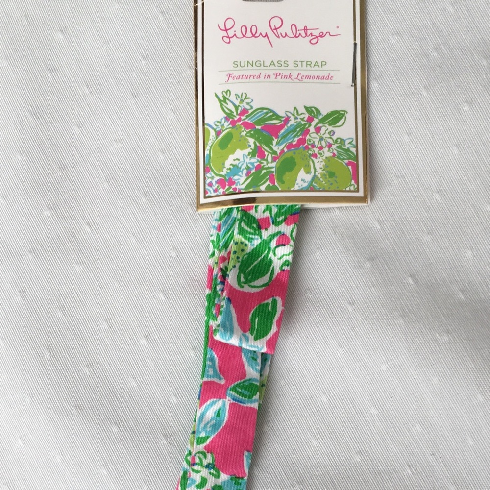 Lilly Pulitzer sunglasses strap pink